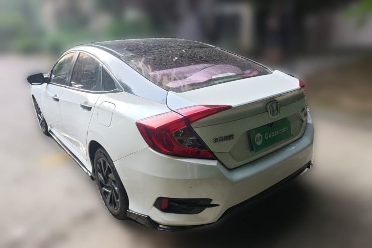 Used Honda Civic 2019 180TURBO CVT Shangyue Edition China VI Emission Standard Rear Left 45 Deg