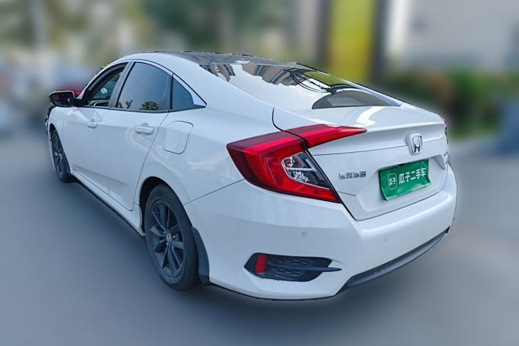 Used Honda Civic 2019 220TURBO CVT Dynamic Edition China VI Rear Left 45 Deg