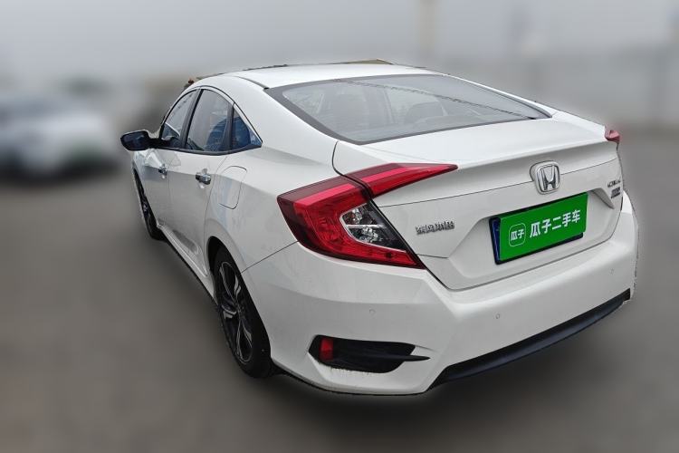 Used Honda Civic 2019 220TURBO CVT Power Edition China VI Emission Standard Rear Left 45 Deg