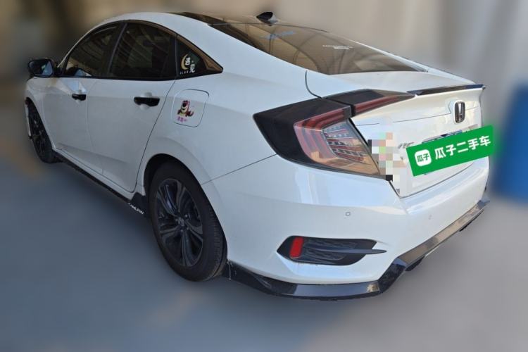 Used Honda Civic 2019 220TURBO CVT Dynamic Edition China VI Emission Standard Rear Left 45 Deg