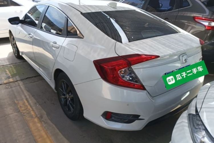 Used Honda Civic 2019 220TURBO CVT Dynamic Edition China VI Rear Left 45 Deg