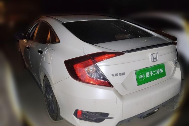 Used Honda Civic 2019 220TURBO CVT Dynamic Edition China VI Emission Standard Rear Left 45 Deg