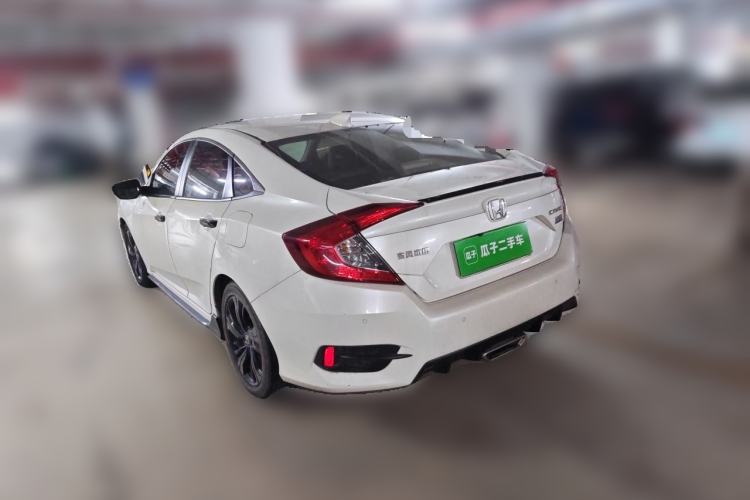 Used Honda Civic 2019 220TURBO CVT Dynamic Edition China VI Emission Standard Rear Left 45 Deg