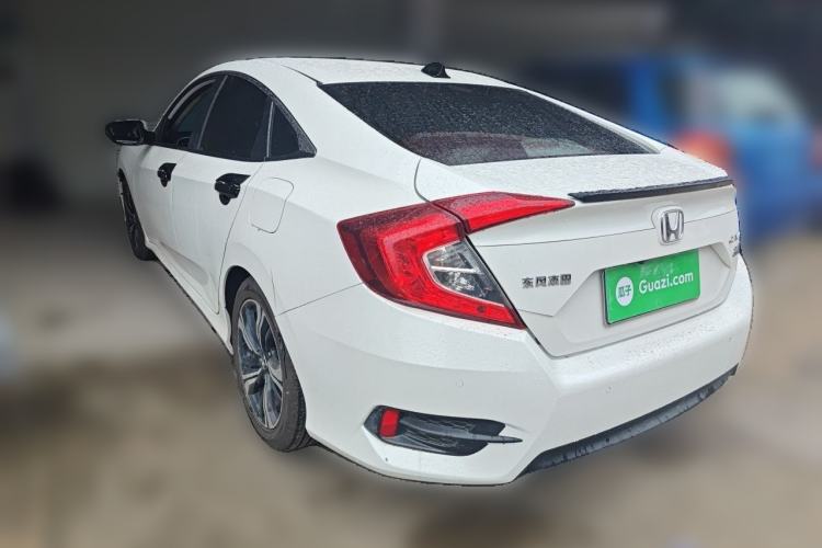 Used Honda Civic 2019 220TURBO CVT Power Edition China VI Emission Standard Rear Left 45 Deg