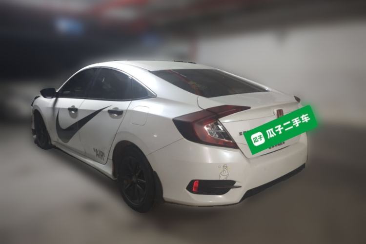 Used Honda Civic 2019 220TURBO CVT Dynamic Edition China VI Rear Left 45 Deg