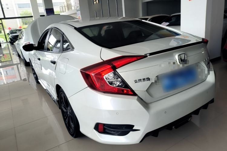 Used Honda Civic 2019 220TURBO CVT Dynamic Edition China VI Emission Standard Rear Left 45 Deg