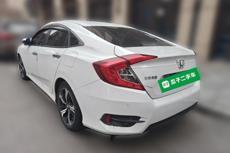 Used Honda Civic 2019 220TURBO CVT Power Edition China V Rear Left 45 Deg
