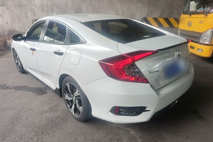 Used Honda Civic 2019 220TURBO CVT Dynamic Edition China VI Emission Standard Rear Left 45 Deg