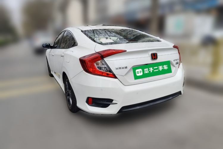 Used Honda Civic 2019 220TURBO CVT Dynamic Edition China VI Rear Left 45 Deg