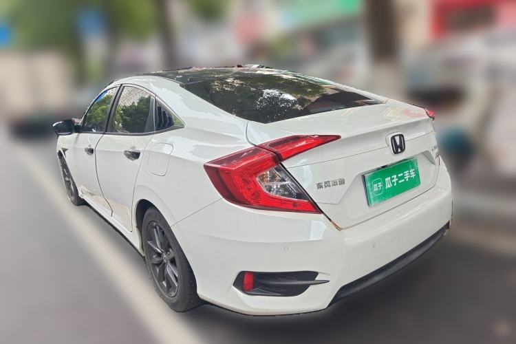 Used Honda Civic 2019 220TURBO CVT Dynamic Edition China VI Rear Left 45 Deg
