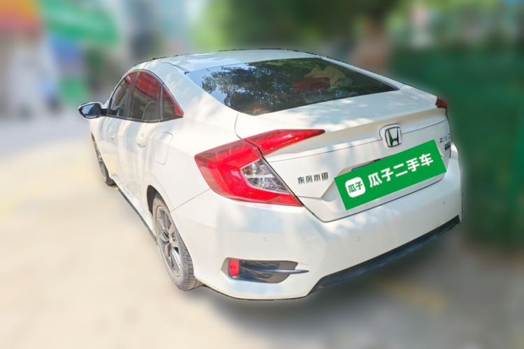 Used Honda Civic 2019 220TURBO CVT Dynamic Edition China VI Rear Left 45 Deg