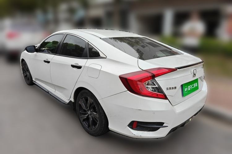 Used Honda Civic 2019 220TURBO CVT Dynamic Edition China VI Emission Standard Rear Left 45 Deg