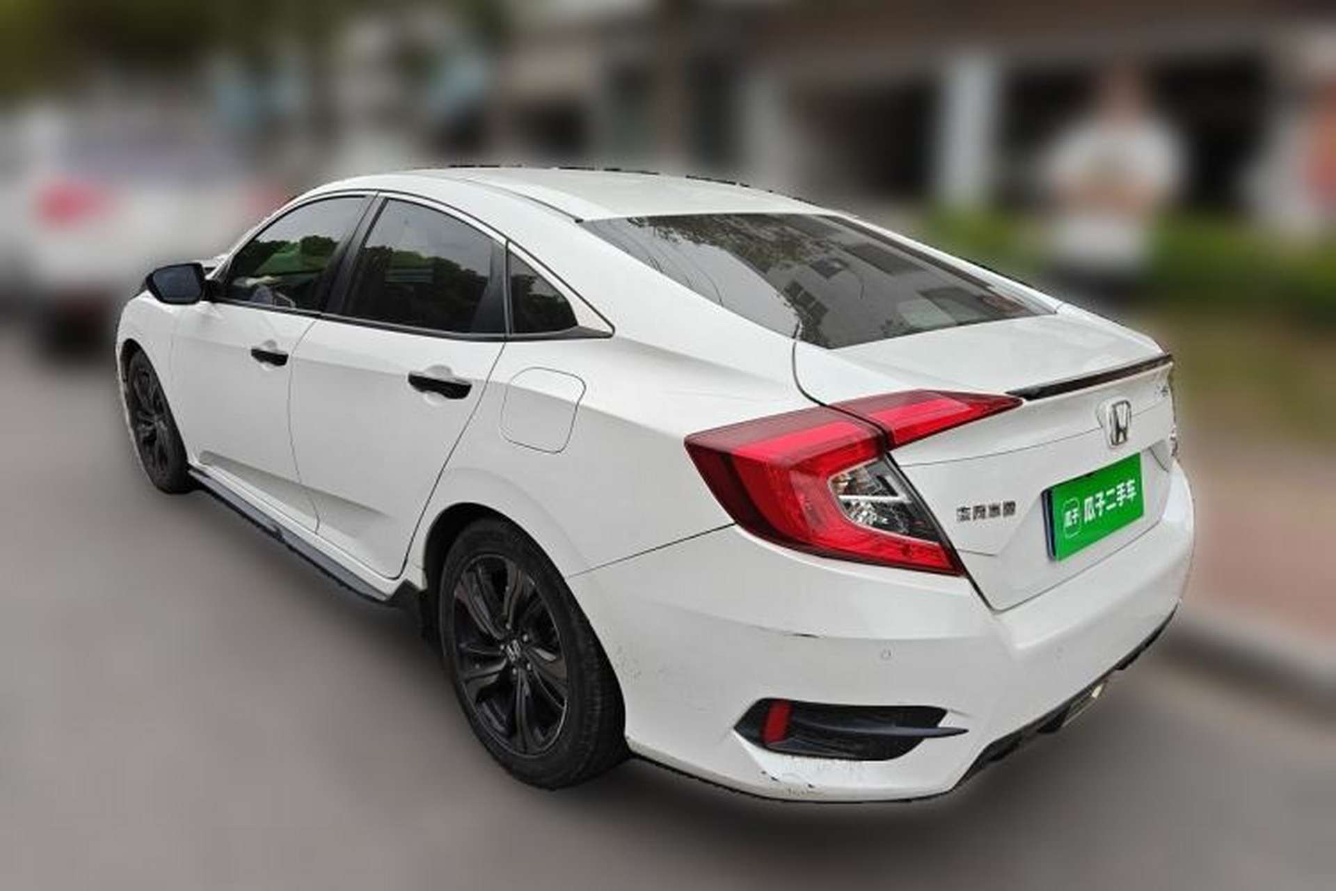 Used Honda Civic 2019 220TURBO CVT Dynamic Edition China VI Emission Standard Rear Left 45 Deg