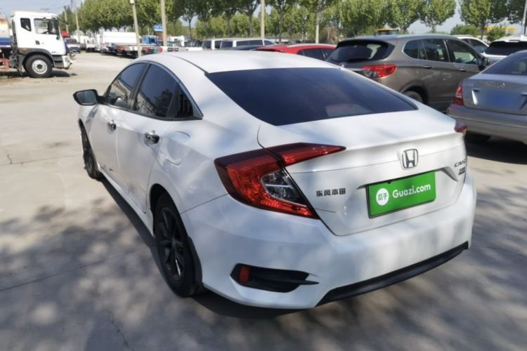 Used Honda Civic 2019 220TURBO CVT Dynamic Edition China VI Rear Left 45 Deg