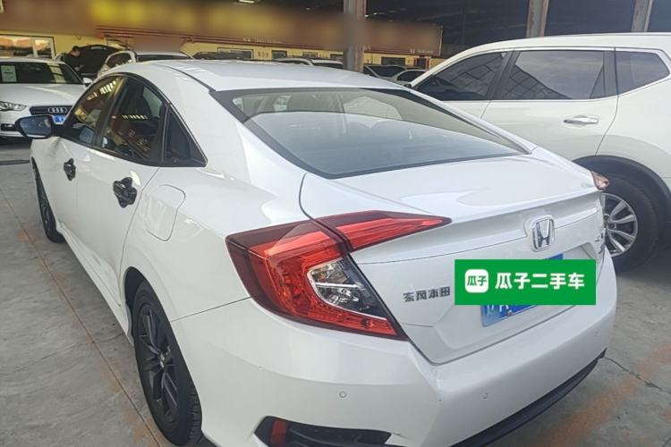 Used Honda Civic 2019 220TURBO CVT Dynamic Edition China VI Rear Left 45 Deg