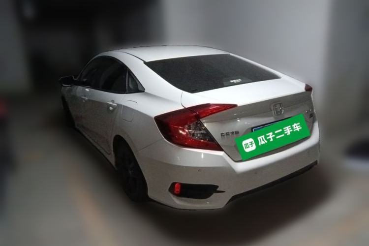 Used Honda Civic 2019 220TURBO CVT Dynamic Edition China VI Rear Left 45 Deg