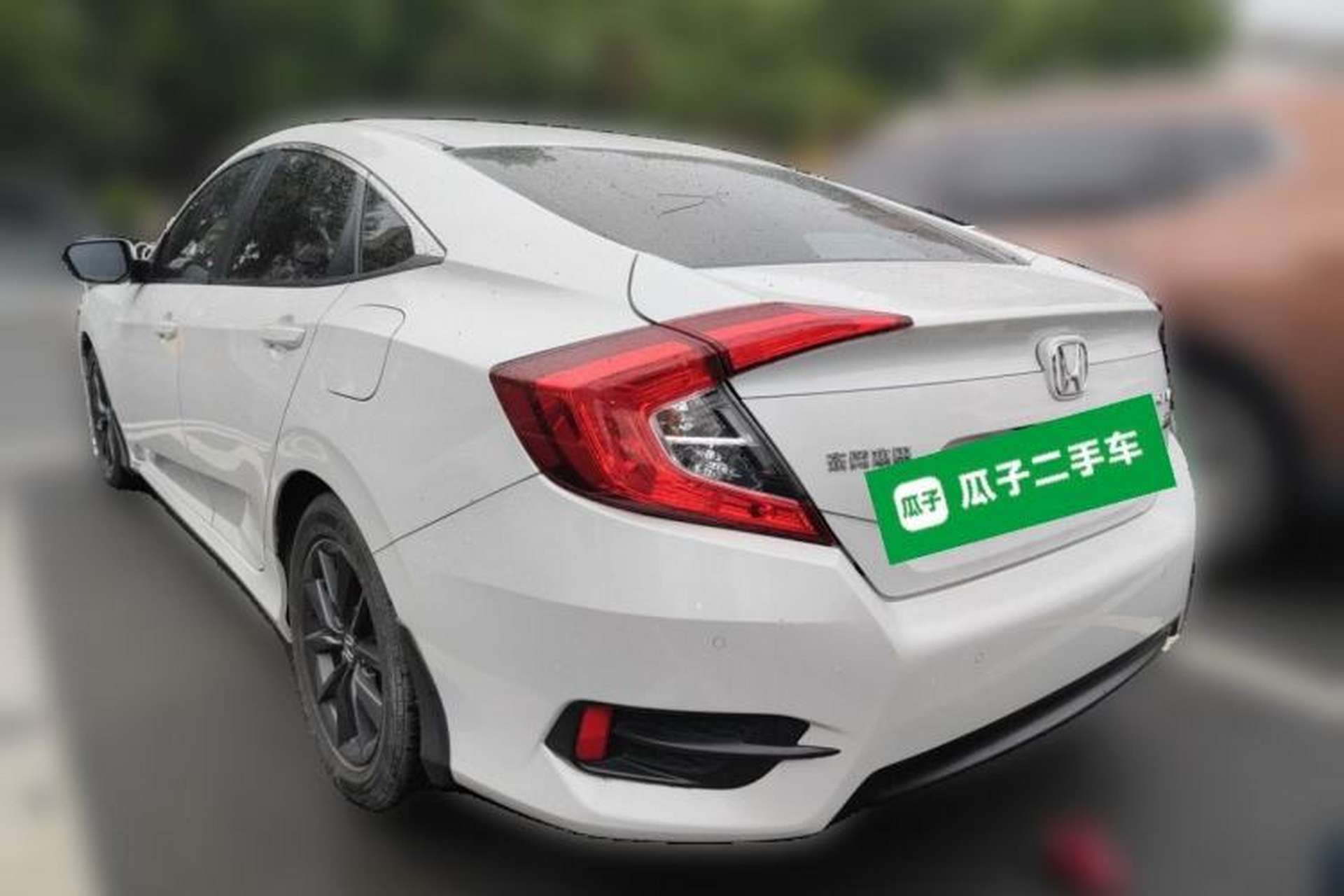 Used Honda Civic 2019 220TURBO CVT Dynamic Edition China VI Rear Left 45 Deg