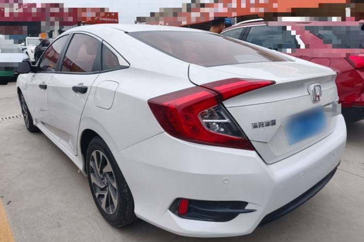 Used Honda Civic 2019 180TURBO CVT Shangyue Edition China V Emission Standard Rear Left 45 Deg
