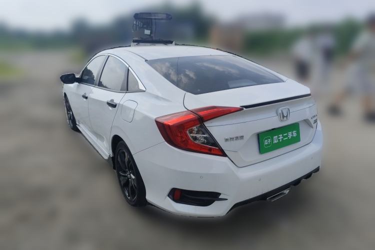 Used Honda Civic 2019 220TURBO CVT Dynamic Edition China VI Emission Standard Rear Left 45 Deg