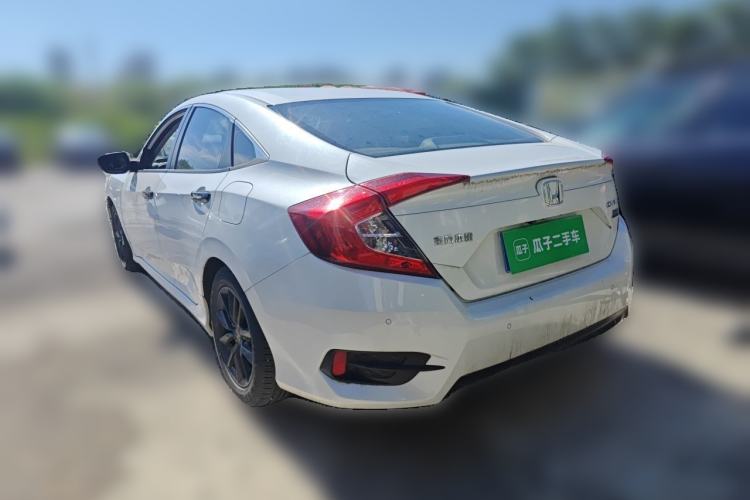 Used Honda Civic 2019 220TURBO CVT Dynamic Edition China VI Rear Left 45 Deg