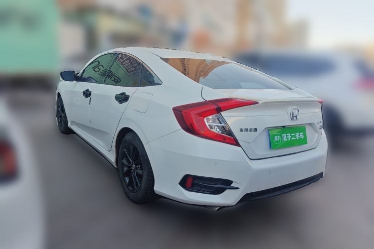 Used Honda Civic 2019 220TURBO CVT Dynamic Edition China V Emission Standard Rear Left 45 Deg