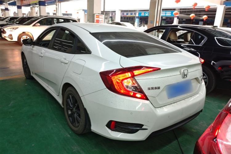 Used Honda Civic 2019 220TURBO CVT Dynamic Edition China VI Rear Left 45 Deg