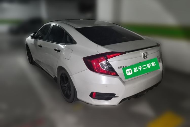 Used Honda Civic 2019 220TURBO CVT Dynamic Edition China VI Emission Standard Rear Left 45 Deg