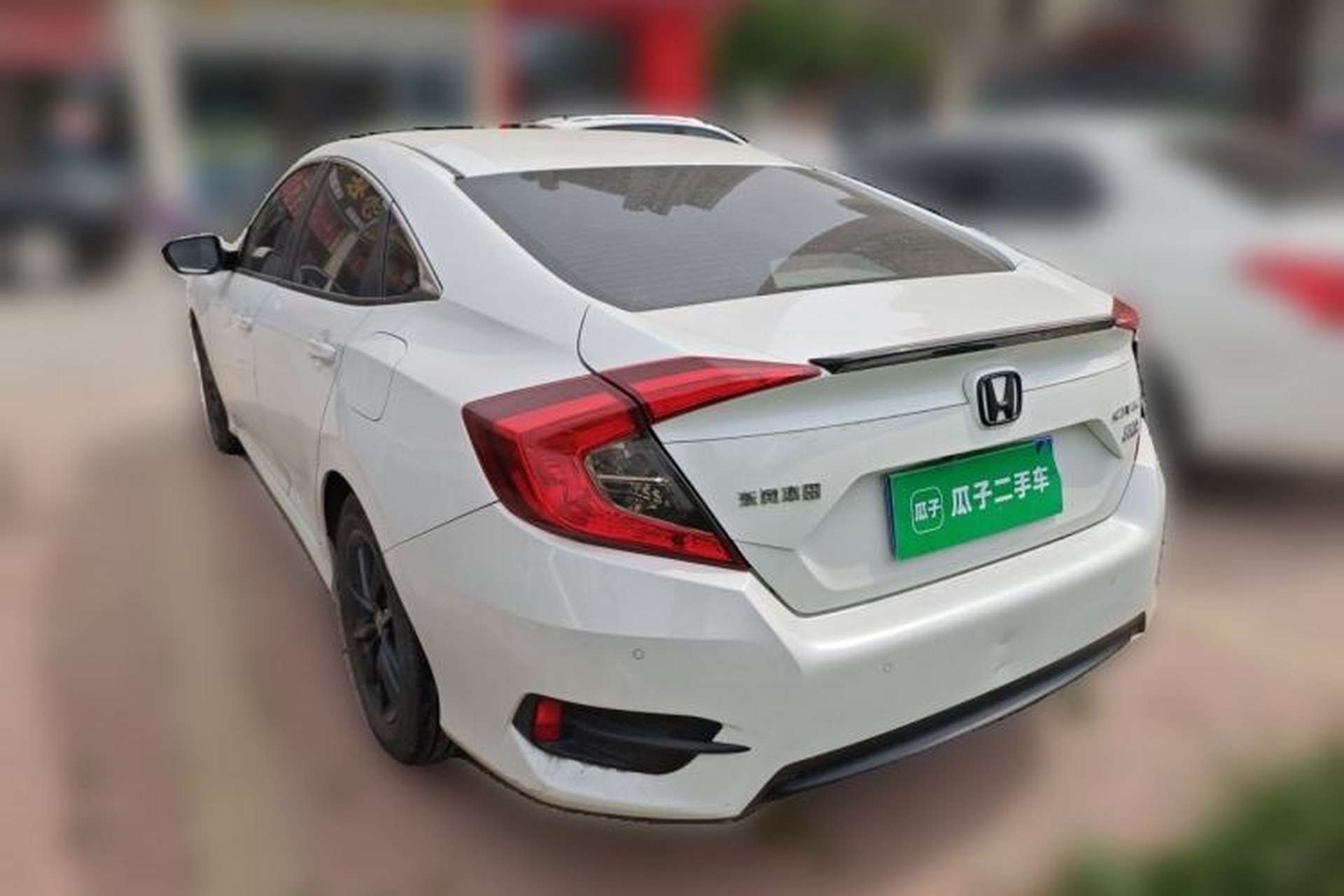 Used Honda Civic 2019 220TURBO CVT Dynamic Edition China VI Rear Left 45 Deg