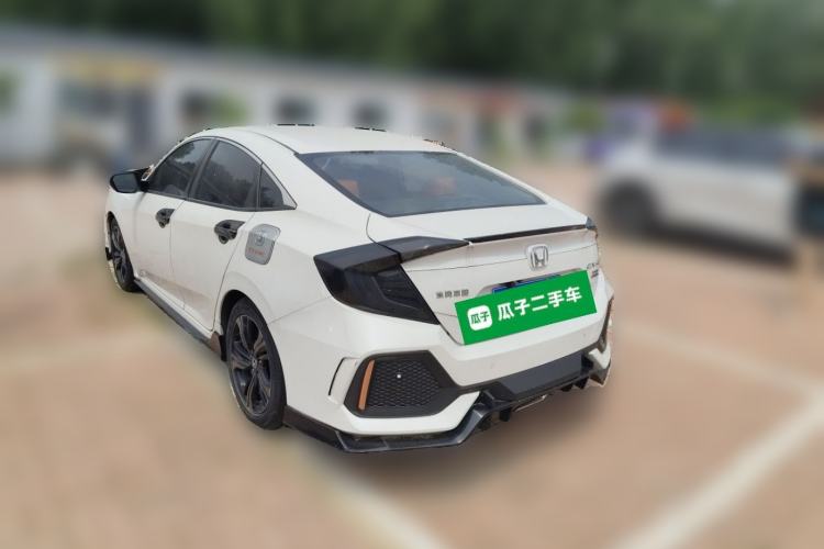Used Honda Civic 2019 220TURBO CVT Dynamic Edition China VI Emission Standard Rear Left 45 Deg