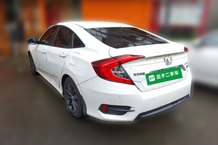 Used Honda Civic 2019 220TURBO CVT Dynamic Edition China VI Rear Left 45 Deg