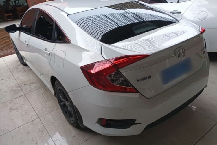 Used Honda Civic 2019 220TURBO CVT Dynamic Edition China VI Rear Left 45 Deg