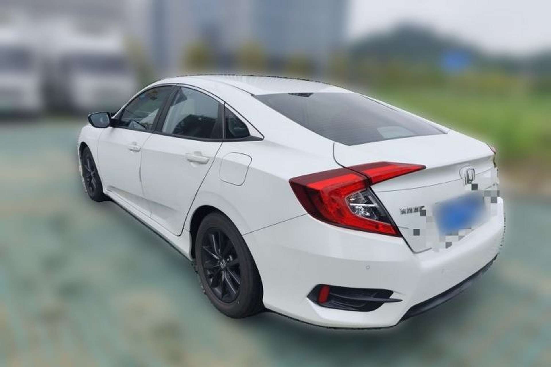 Used Honda Civic 2019 220TURBO CVT Dynamic Edition China VI Rear Left 45 Deg