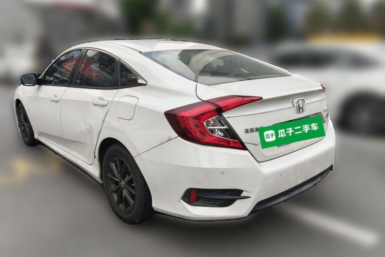 Used Honda Civic 2019 220TURBO CVT Dynamic Edition China VI Rear Left 45 Deg