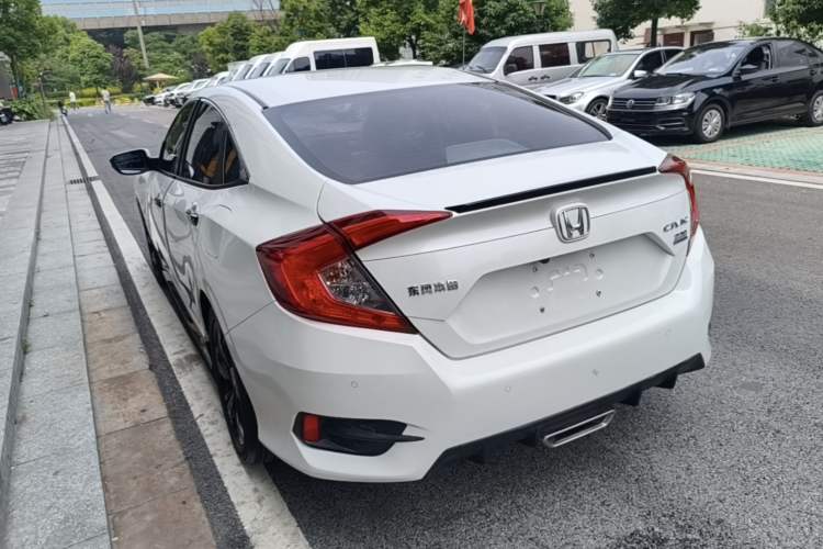Used Honda Civic 2019 220TURBO CVT Dynamic Edition China VI Emission Standard Rear Left 45 Deg