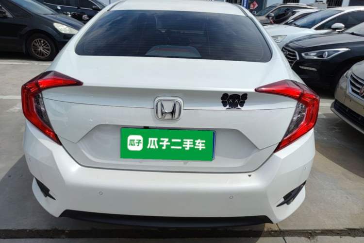 Used Honda Civic 2019 220TURBO CVT Dynamic Edition China VI Rear