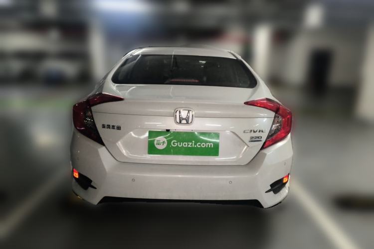 Used Honda Civic 2019 220TURBO CVT Dynamic Edition China VI Rear