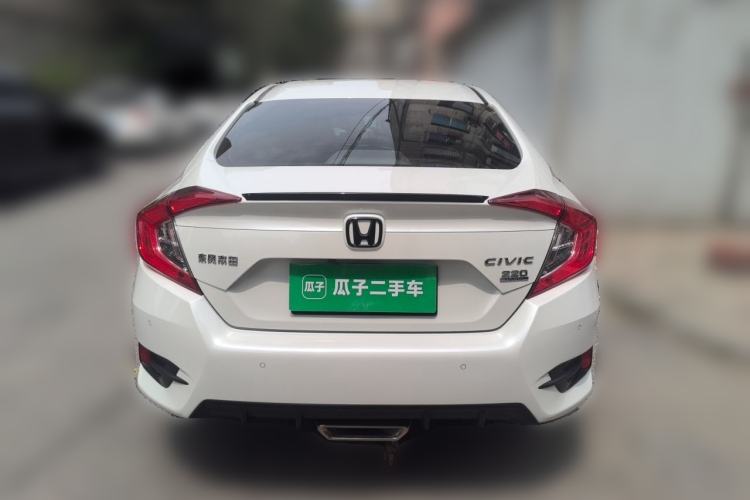 Used Honda Civic 2019 220TURBO CVT Dynamic Edition China VI Emission Standard Rear