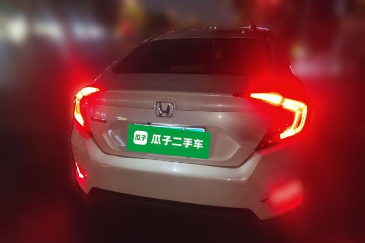 Used Honda Civic 2019 180TURBO CVT Shangqing Edition China VI Rear