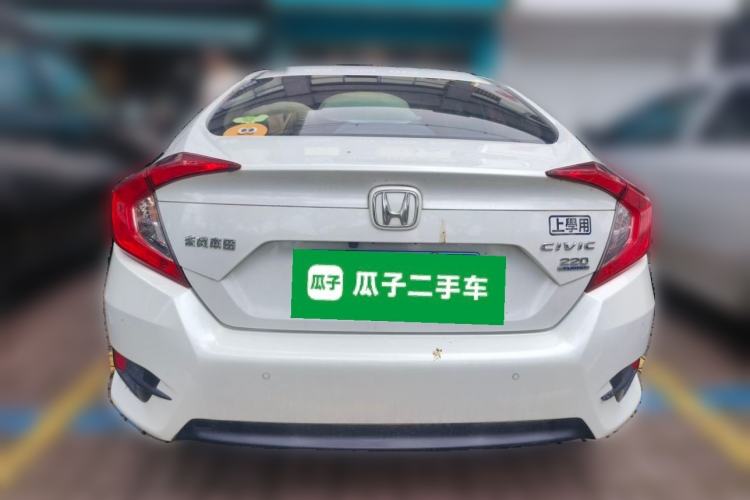Used Honda Civic 2019 220TURBO CVT Dynamic Edition China VI Rear