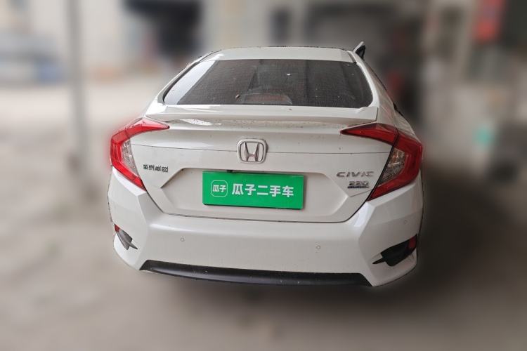 Used Honda Civic 2019 220TURBO CVT Dynamic Edition China V Rear