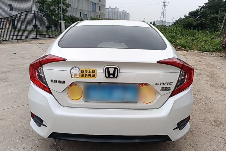 Used Honda Civic 2019 220TURBO CVT Dynamic Edition China VI Rear