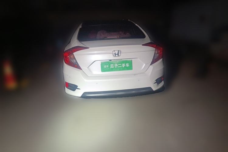 Used Honda Civic 2019 220TURBO CVT Dynamic Edition China VI Rear