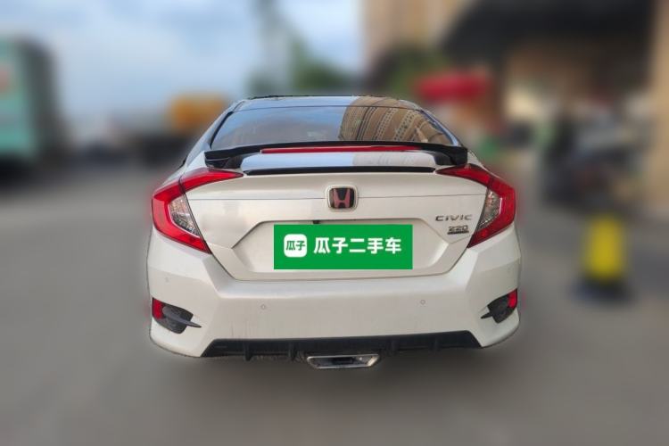 Used Honda Civic 2019 220TURBO CVT Dynamic Edition China V Emission Standard Rear