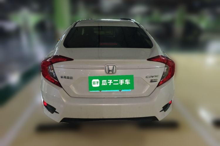 Used Honda Civic 2019 220TURBO CVT Dynamic Edition China V Rear