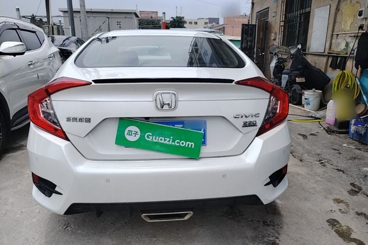 Used Honda Civic 2019 220TURBO CVT Dynamic Edition China VI Emission Standard Rear