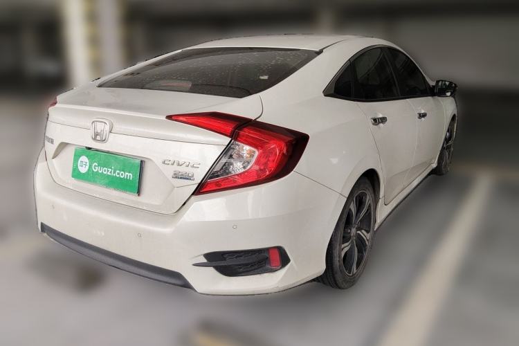 Used Honda Civic 2019 220TURBO CVT Power Edition China V Rear Right 45 Deg