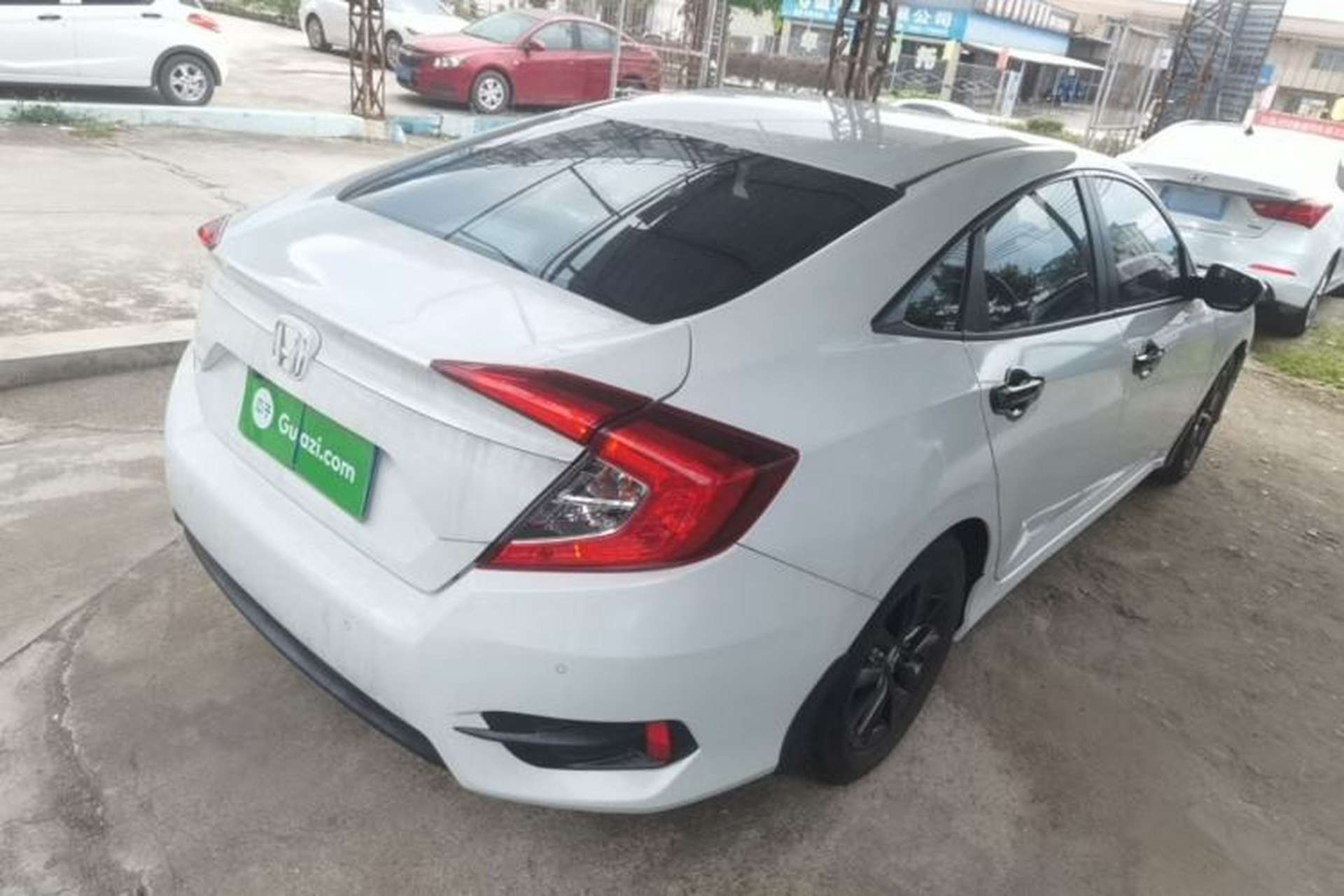 Used Honda Civic 2019 220TURBO CVT Dynamic Edition China VI Rear Right 45 Deg