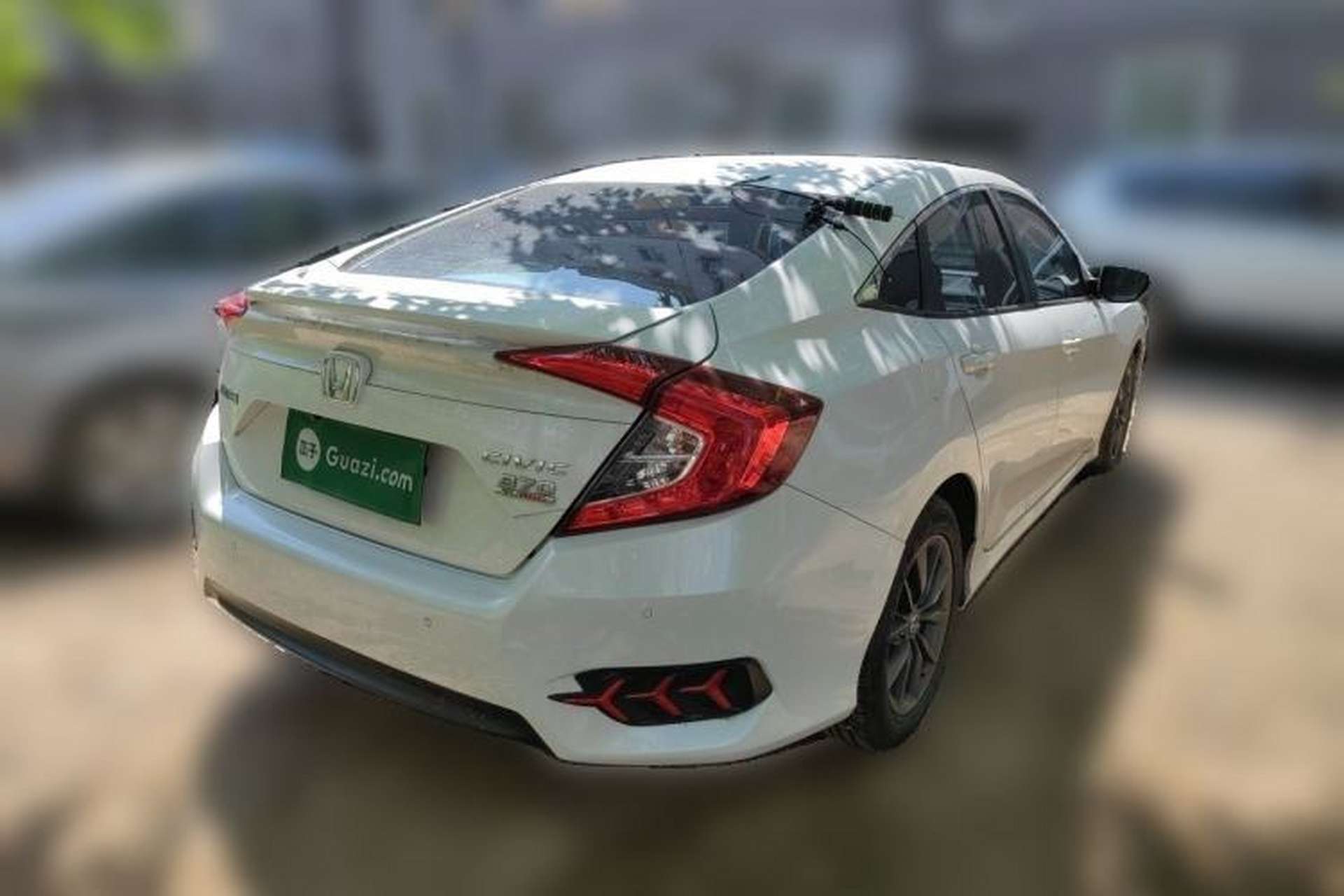 Used Honda Civic 2019 220TURBO CVT Dynamic Edition China VI Rear Right 45 Deg