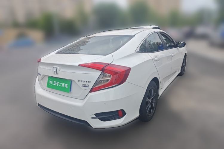 Used Honda Civic 2019 220TURBO CVT Dynamic Edition China VI Rear Right 45 Deg