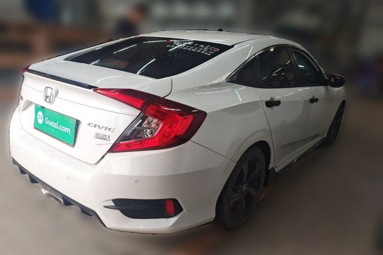 Used Honda Civic 2019 220TURBO CVT Dynamic Edition China VI Emission Standard Rear Right 45 Deg